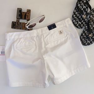 🆕TOMMY HILFIGER  Cotton Shorts in Bright White